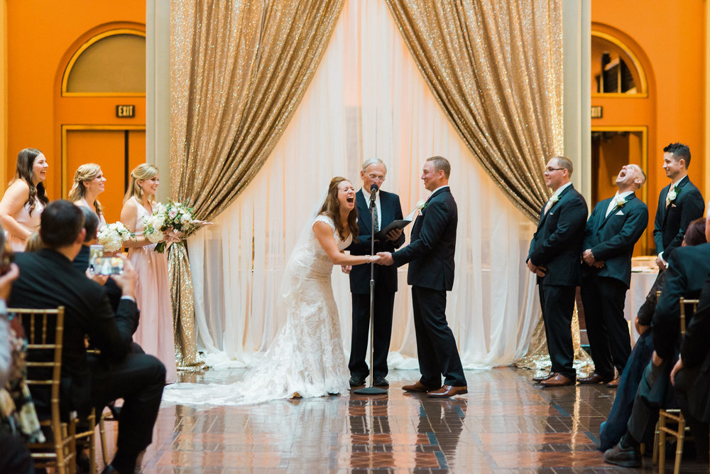 Landmark Center St Paul wedding reception ceremony