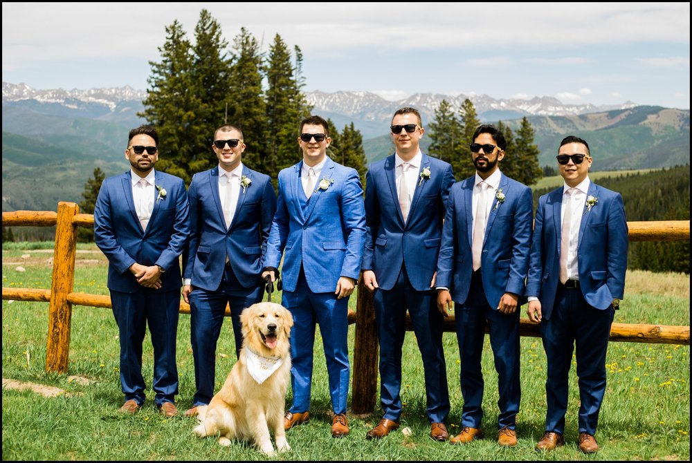  Groomsmen before Denver wedding  