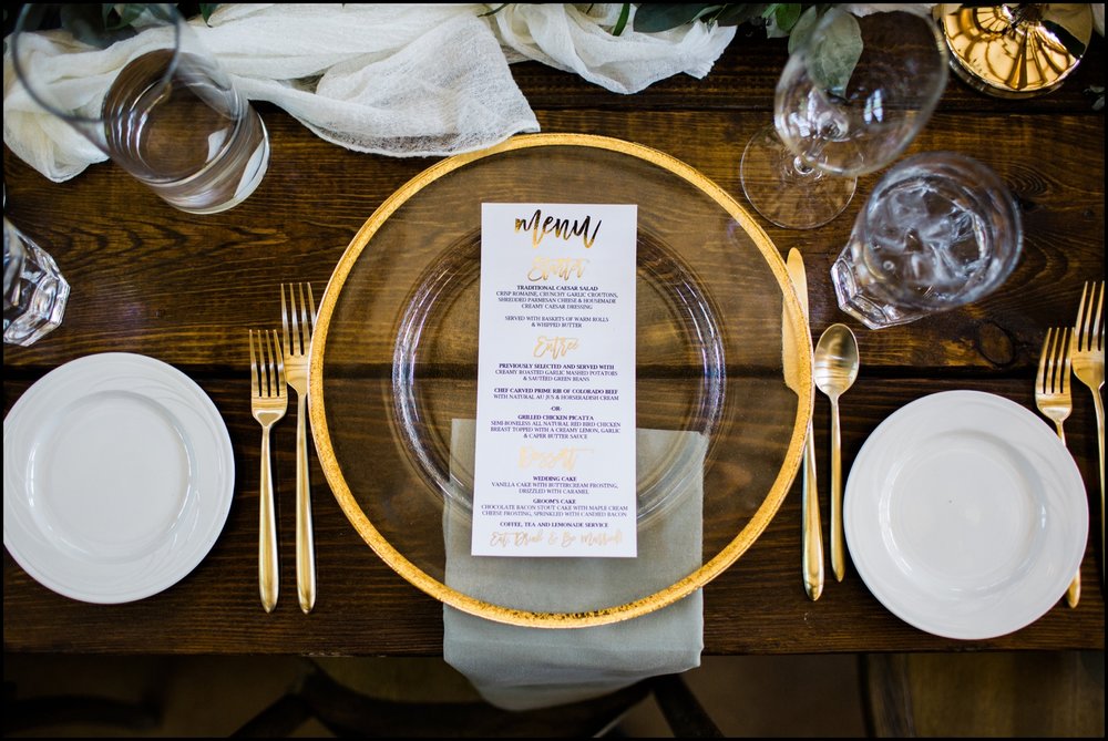  Golden wedding tablescape ideas 
