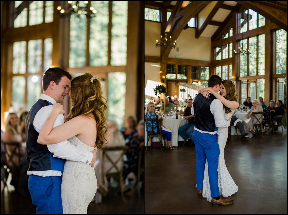  Bride and groom’s first dance 