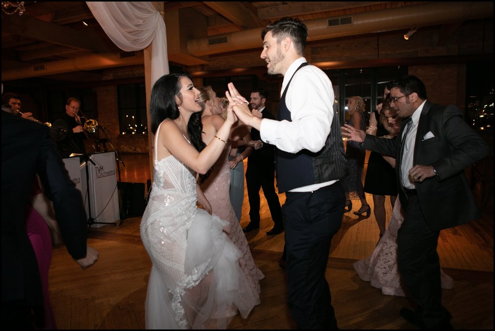  Bride and Groom dancing  