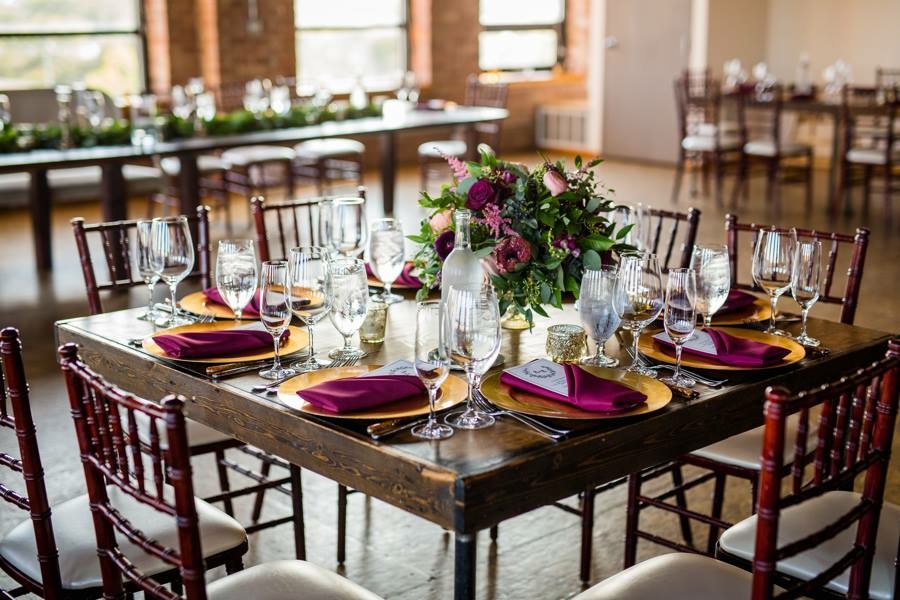  Wedding reception tableset 