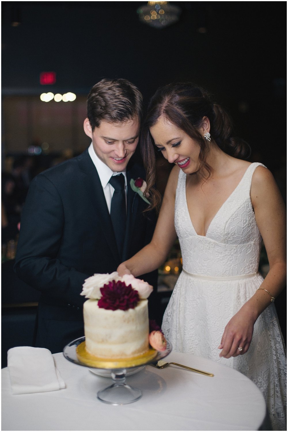 Hewing Hotel wedding cake