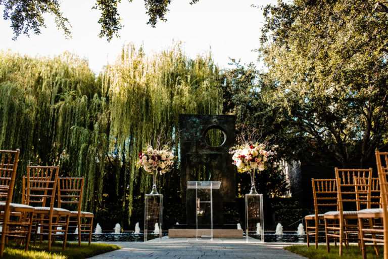 Nasher Sculpture Center Wedding Jena + Sameer Simply