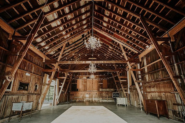 1841 Farms and Vineyard indoor winter wedding venues in Wisconsin