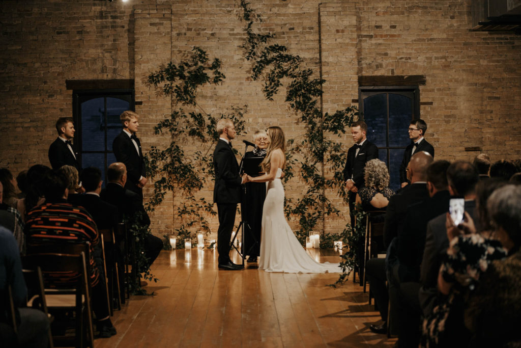 The Lageret indoor winter wedding venue in Madison, WI
