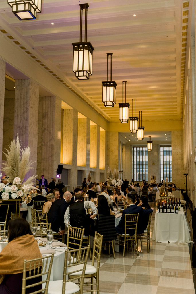The Old Post Office Chicago wedding reception