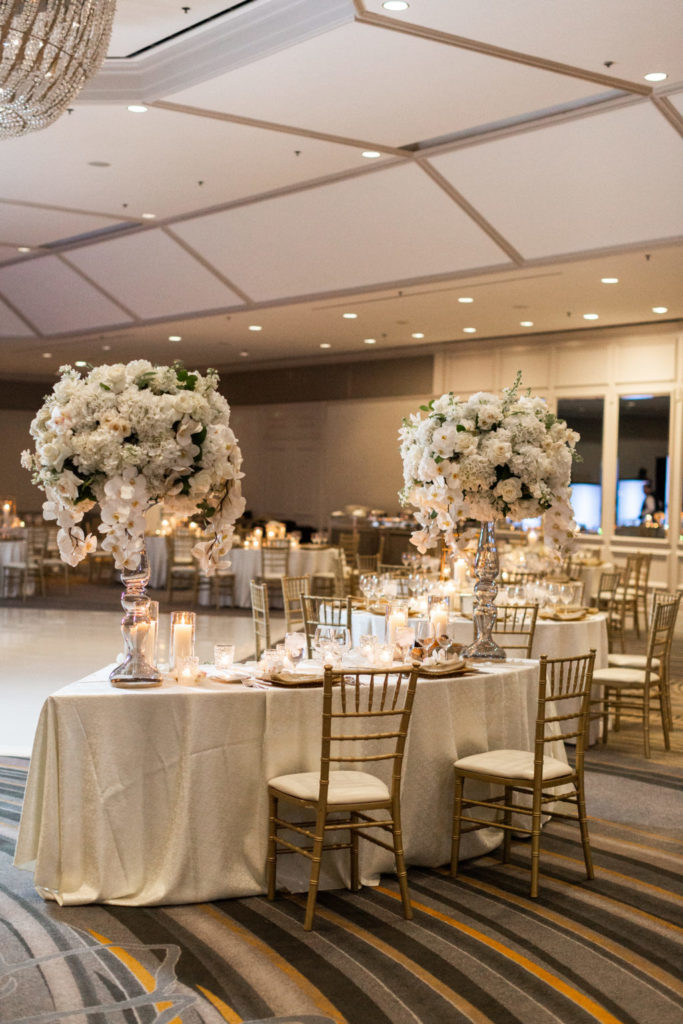 Fairmont Hotel Chicago wedding reception