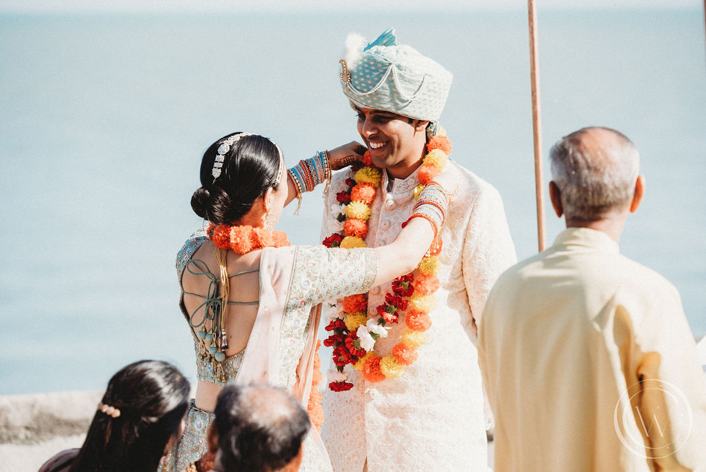 Indian-Christian wedding ceremony tradtion