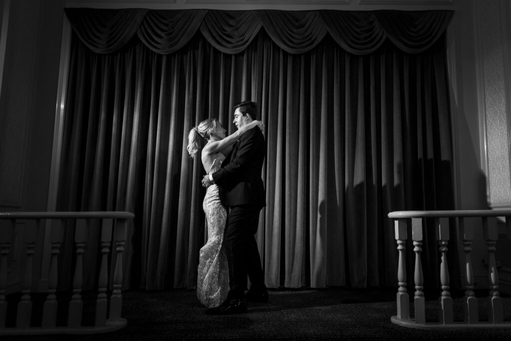 First dance at a wedding at The Drake in Chicago