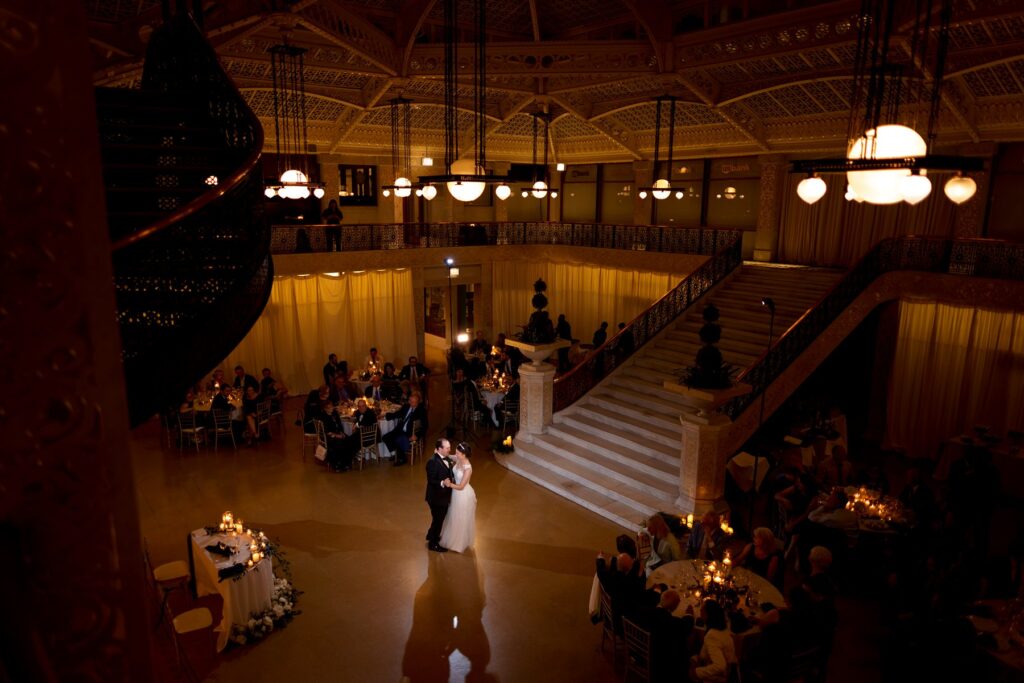 Rookery Chicago wedding dance floor