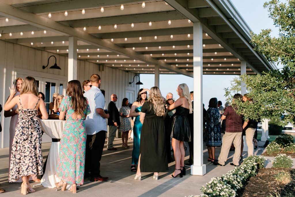 back patio at The Nest at Ruth Farms