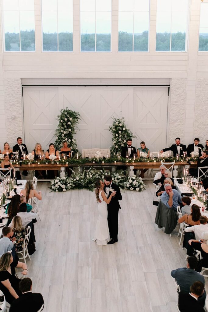 Wedding first dance in the Grand Hall