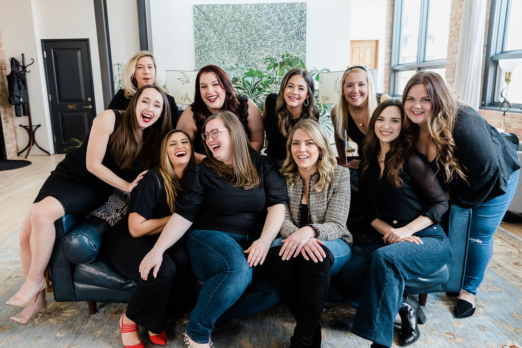 team at the Simply Elegant Group wedding planning firm